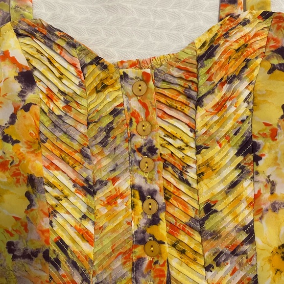 Multicolored Cropped Tank - Picture 2 of 4